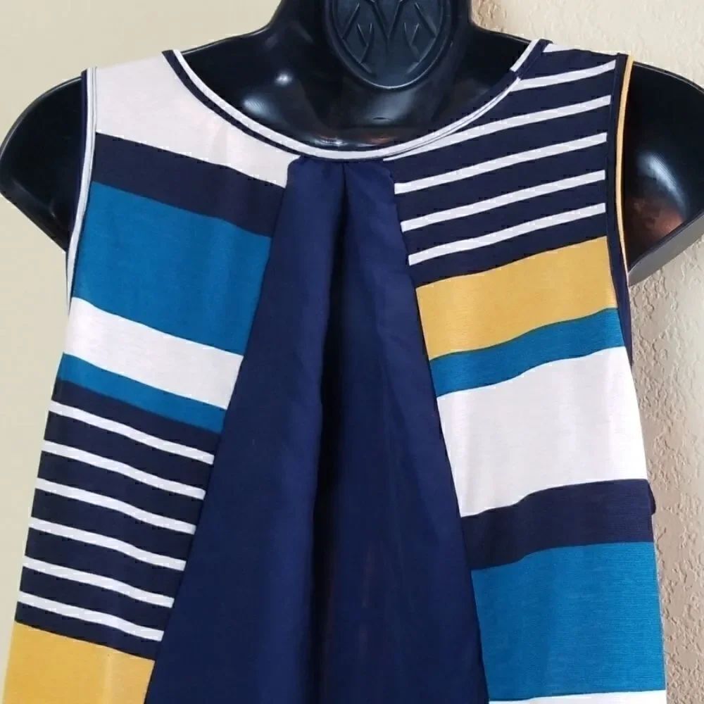 Blu Planet Striped Tank Top - Picture 6 of 8
